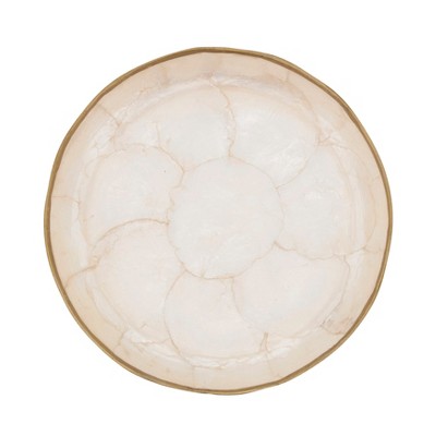Saro Lifestyle Handcrafted Capiz Shell Bowl (Set of 4)