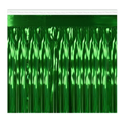 Beistle 1-Ply Metallic Fringe Drape, 15" high, 10' long, (1/Pkg)