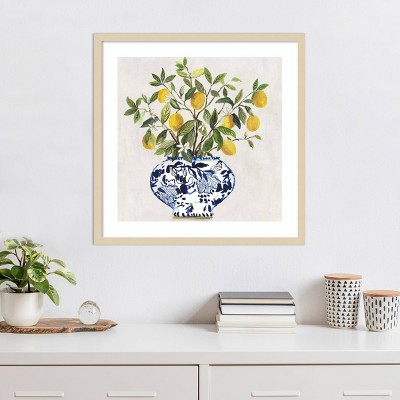 Amanti Art Lemon Plant II by Asia Jensen Framed Wall Art Print