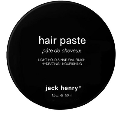 JACK HENRY Hair Paste – (1.69 oz) | Matte Finish, Texturizing & Flexible Hold for All Hair Types