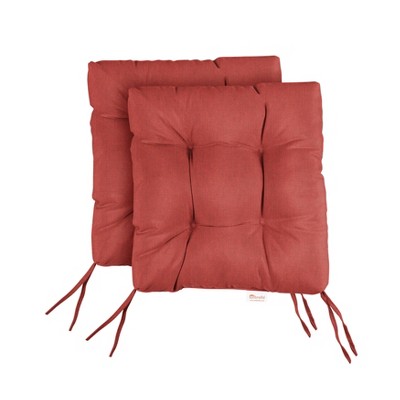 2pc Canvas Tufted Outdoor Bench Cushion Set - Sorra Home
