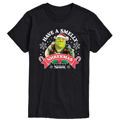 Men's - Shrek - Have a Smelly Shrekmas Short Sleeve Graphic T-Shirt