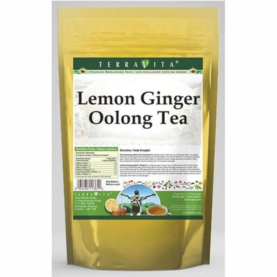 TerraVita Lemon Ginger Oolong Tea (50 tea bags, ZIN: 537453, 2-Pack)