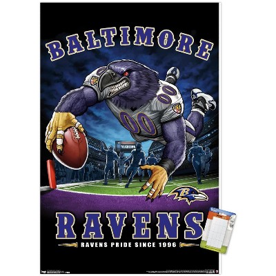 Trends International NFL Baltimore Ravens - End Zone 17 Unframed Wall Poster Prints