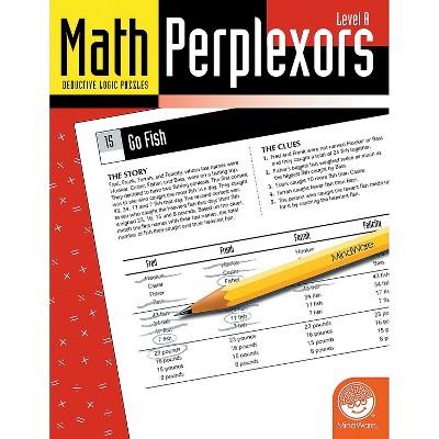 MindWare Math Perplexors: Level A - Brainteasers - 50 Puzzles
