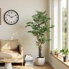 Dexmalle 69" Artificial Ficus Tree with Pot - 3 of 4