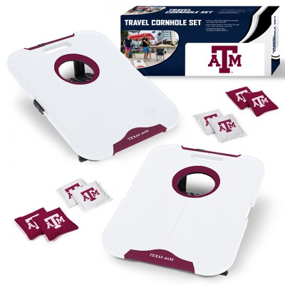 NCAA Texas A&M Aggies All-Weather Travel Cornhole Set