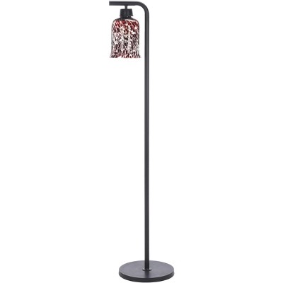 Nezara 58" Floor Lamp - FLL3010 - Black/Brown Tortoise - Safavieh