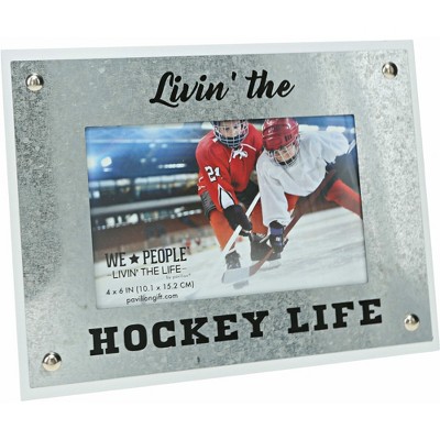 Pavilion Gift Company - Hockey Life - 8.5" x 6.5" Frame (Holds 4" x 6" Photo) - Single Image Frames