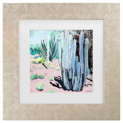 Trademark Fine Art - Meredith Howse Succulent Society Matted Framed Art