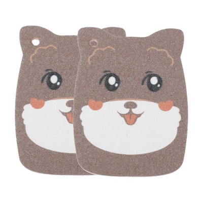 Unique Bargains Durable Kitchen Sponge Brown 2 Pcs