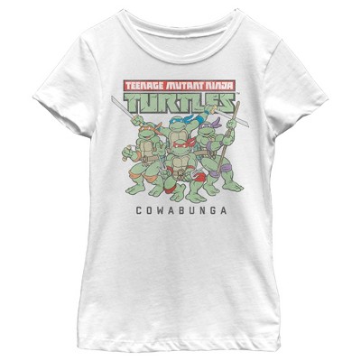 Girl's Teenage Mutant Ninja Turtles Cowabunga T-Shirt
