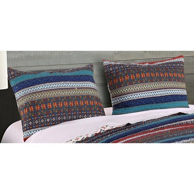 Greenland Home Fashions Brooklyn Multi King Sham, 20x36 Inches