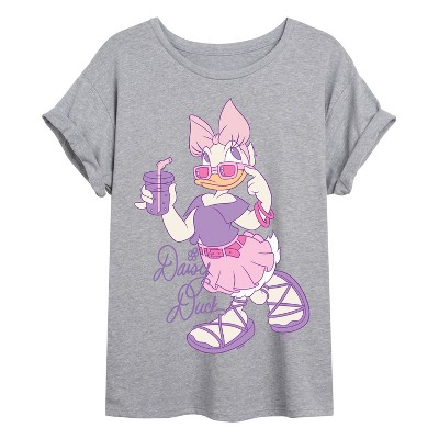 Women's - Disney - Daisy Duck Oversized Oversized Graphic T-Shirt