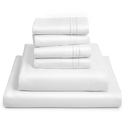 Mellanni 1800 Bed Sheet Set 6 PIECE