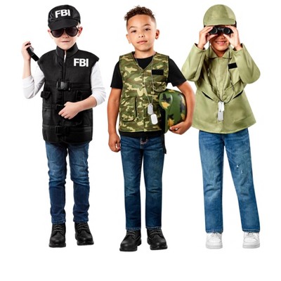 Rubies Kid's Tactical Hero Trunk Dress Up Set
