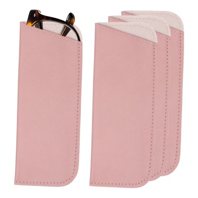 Unique Bargains Portable Glasses Case 4 Pcs
