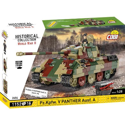 COBI Historical Collection WWII PZ.KPFW. V Panther AUSF. A (SD.KFZ.171) Tank