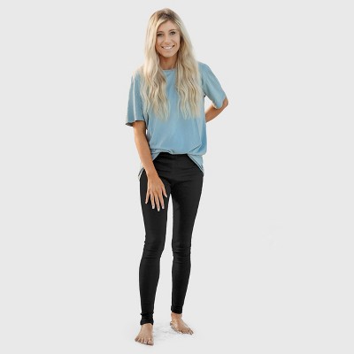 City Threads Women's Soft 100% Cotton Leggings, USA-Made Comfortable Everyday Wear (Regular Fit)