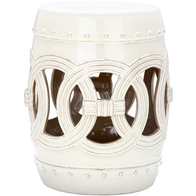 Double Coin Garden Stool - Indoor/Outdoor - ACS4500 - Safavieh