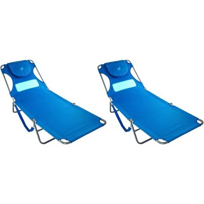 Ostrich Comfort Lounger Face Down Sunbathing Chaise Lounge Beach Chair