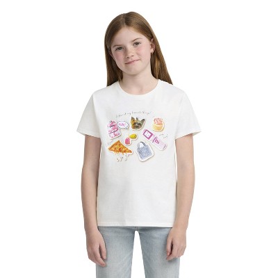 Levi's® Girls' Short Sleeve Graphic T-Shirt - Cream