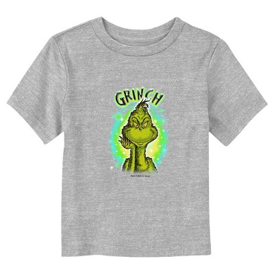 Toddler's Dr. Seuss Airbrushed Grinch Portrait T-Shirt