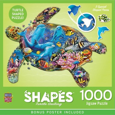 MasterPieces 1000 Piece Jigsaw Puzzle - Turtle Sailing - 25.6"x20.4"