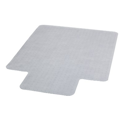 Emma and Oliver 45" x 53" Carpet Chair Mat with Lip