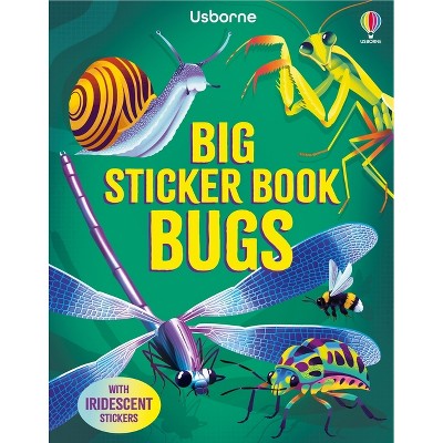 Big Sticker Book Bugs - (Big Sticker Books) by  Alice James (Paperback)