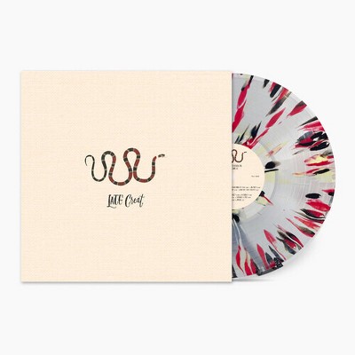 Laura Stevenson - Late Great - Clear with Red, Black & Beige Splatter (Colored Vinyl Clear Vinyl Black Beige Red)