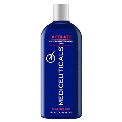 Mediceuticals X-Folate Persistent Dandruff & Psoriasis Treatment Shampoo | Clear and Healthy Scalp | Soothes and Reduces Itchiness - (8.45 oz)