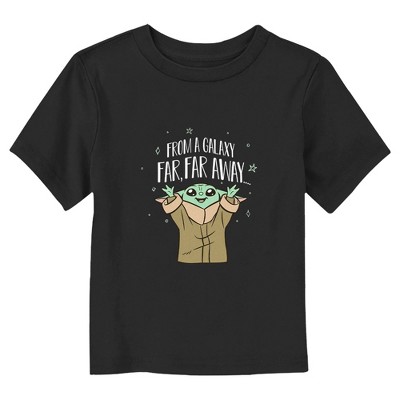 Star Wars: The Mandalorian Grogu From a Galaxy Far Away T-Shirt