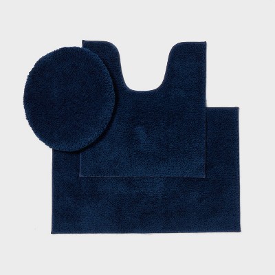 3pc Everyday Non Slip Bath Lid and Contour Set with Rug - Room Essentials™