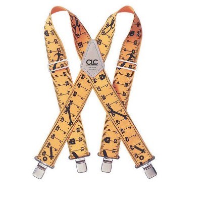 CLC - Ruler Suspenders - Nylon - Yellow  - Pair of 1