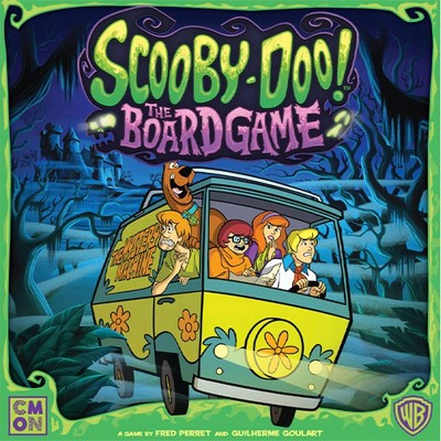 CMON Scooby-Doo The Board Game: Includes Game Pieces & Instructions, Strategy & War Play for 1-5 Players, 30 Min Play