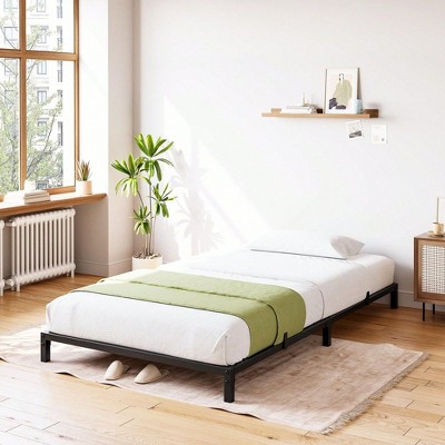 coucheta 14 Inch Metal Bed Frame Platform Bed Frame No Box Spring Needed, Sturdy Heavy Duty Bed Frame, Easy Assembly, Under Bed Storage - Black