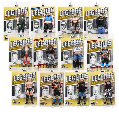 Legends of Wrestling Action Figure Series: Set of 12 Figures