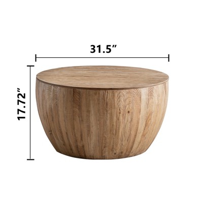 Dexmalle Vintage Style Bucket Shaped Coffee Table