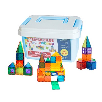 Zummy 39 Piece Magnetic Tiles Set