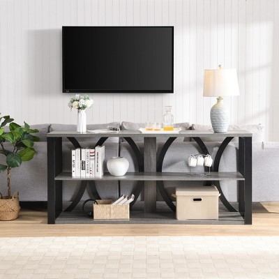 Bella Depot 70.87" Console Table Narrow Entry Table Long Table with Storage