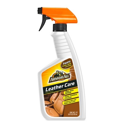 Armor All 16oz Leather Care Automotive Protector: Vehicle Leather Conditioner & Cleaner, Car Interior Protection Liquid