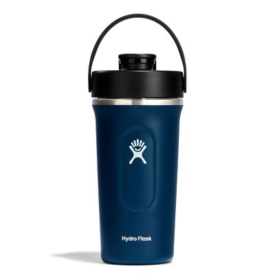 Hydro Flask 24oz Insulated Shaker Bottle - Indigo: Double-Wall, BPA-Free, Leakproof
