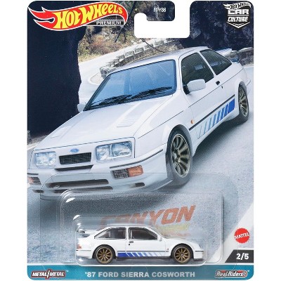 Hot Wheels 1987 Ford Sierra Cosworth Car Culture Premium Canyon Warriors