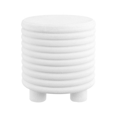 Evans 18" Minimalist Modern 3-Legged Drum Accent Table - JONATHAN Y
