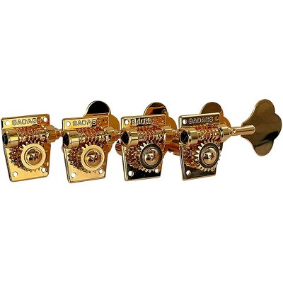 Leo Quan Badass TK-7817 OGT Open-Gear Small Post 4-in-Line Bass Tuning Machines