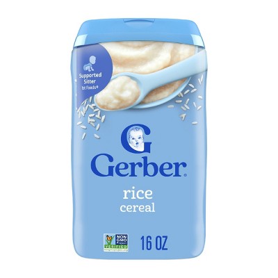 Gerber Baby Food Stage 1 Rice Baby Cereal - 16oz