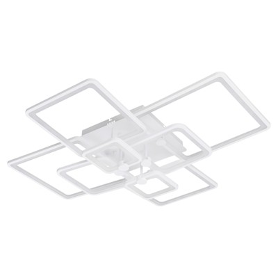 YIYIBYUS 8-Head LED Ceiling Light with Remote Control, Dimming Ceiling Light Fixture