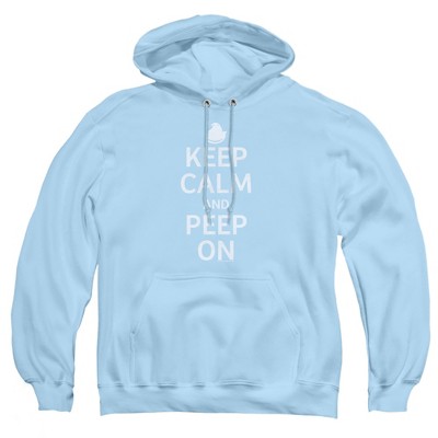Peeps Easter Keep Calm and Peep On Adult Pull-Over Hoodie