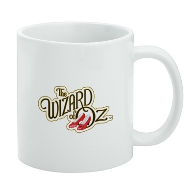 The Wizard of Oz Ruby Slippers Logo Ceramic Coffee Mug  Novelty Gift Mugs for Coffee  Tea and Hot Drinks  11oz  White